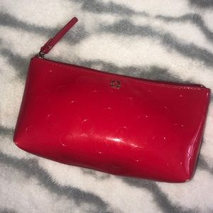 Kate Spade Red Makeup Bag